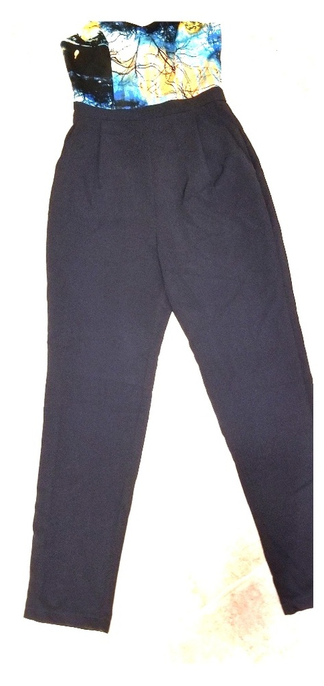 Navy jumpsuit